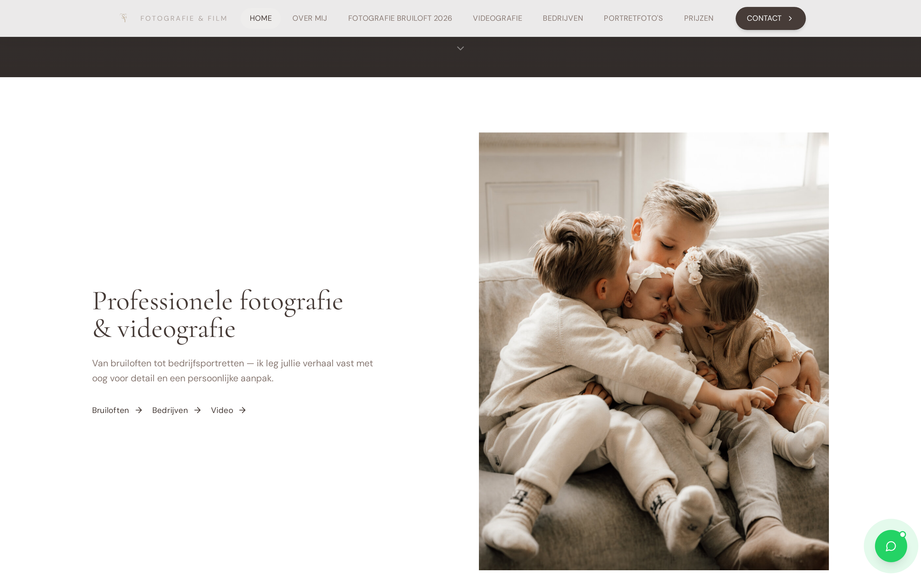Website screenshot van Shoot4You (shoot4you.nl) — Beeld dat verkoopt. Diensten: Webdesign, Branding, SEO.
